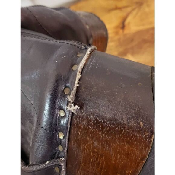 Paysannerie vintage clog boots - Picture 12 of 12